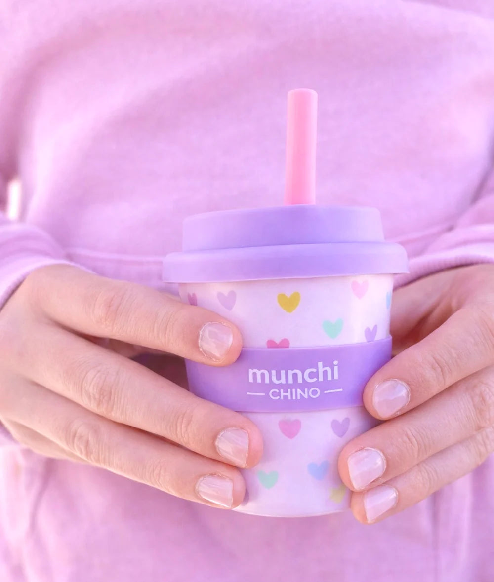 Munchi Hearts Babychino Cup (4oz/120ml)