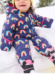 Baby Ski Bundler Rainbows