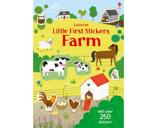 Usborne Little First Stickers Farm