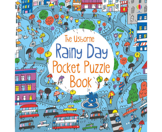 Rainy Day Pocket Puzzle Book - Usborne