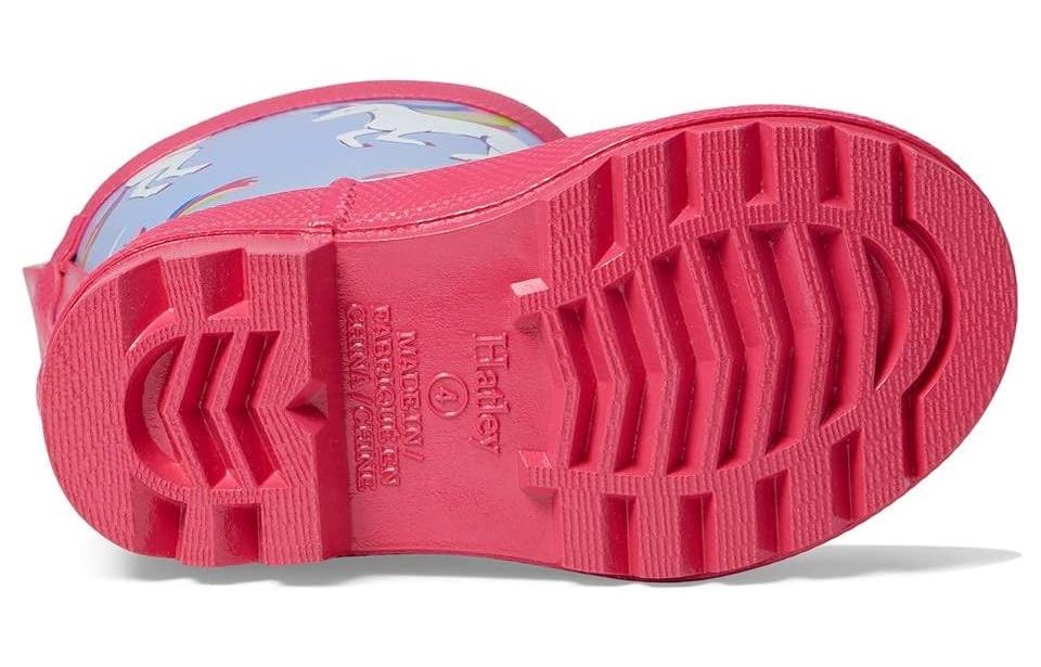 Hatley Shiny Kids Rain Boots - Unicorn Sky Dance