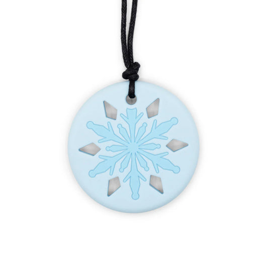 Jellyston Designs Snowflake Silicone Chew Pendant