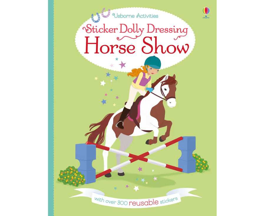 Usborne Sticker Dolly Dressing - Horse Show
