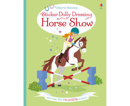 Usborne Sticker Dolly Dressing - Horse Show