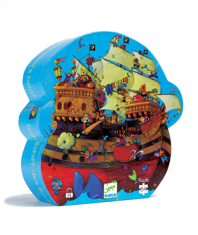 Barbarossa Boat Silhouette puzzle 54pc